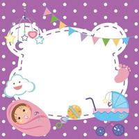 Detail Gambar Frame Bingkai Lucu Baby Shower Nomer 5