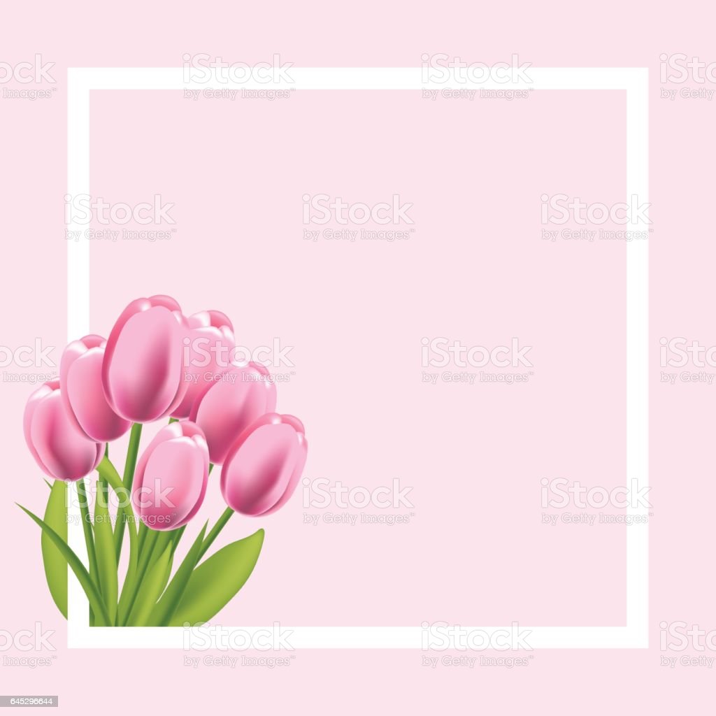 Detail Gambar Frame Bunga Tulip Nomer 24