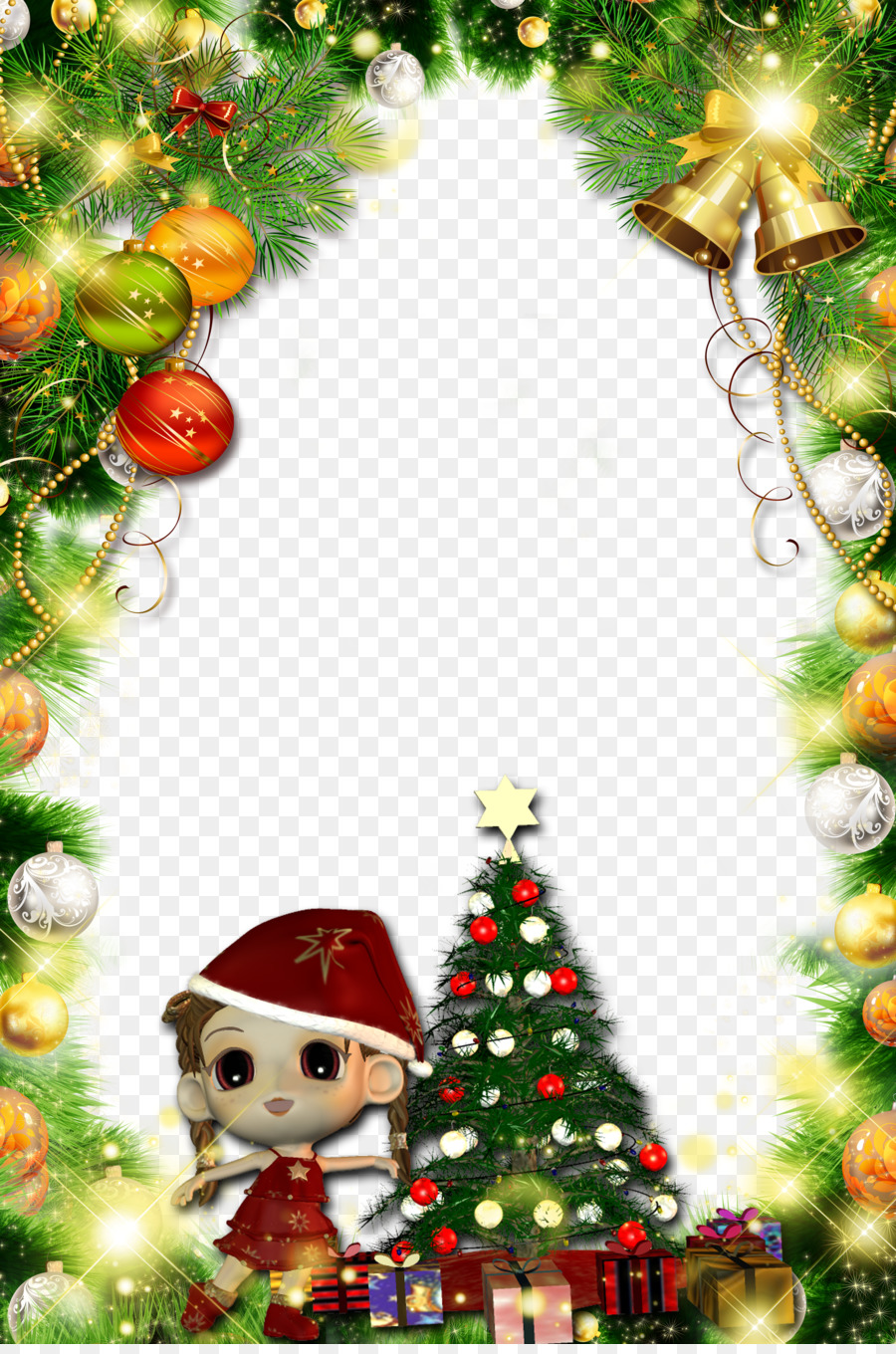 Detail Gambar Frame Pohon Natal Nomer 6