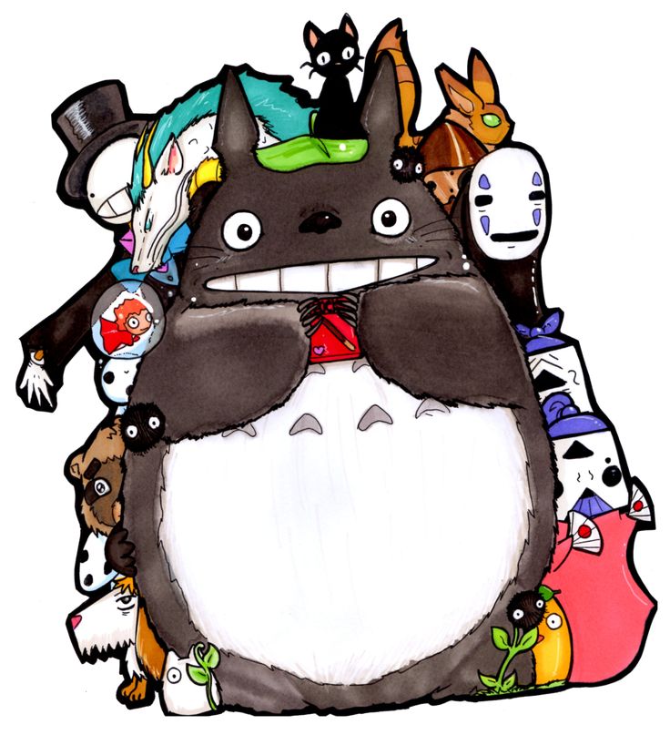 Totoro Fan Art - KibrisPDR