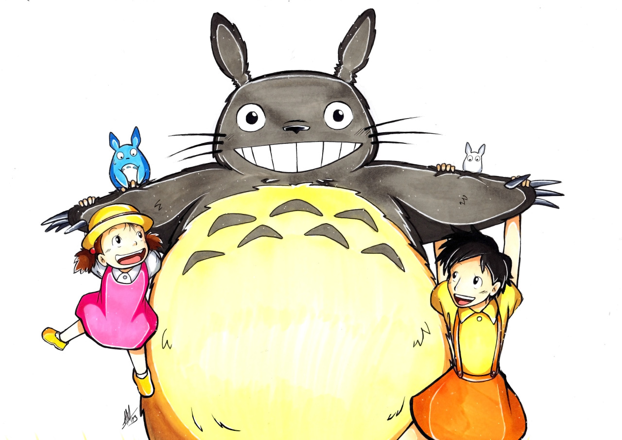 Detail Totoro Fan Art Nomer 11