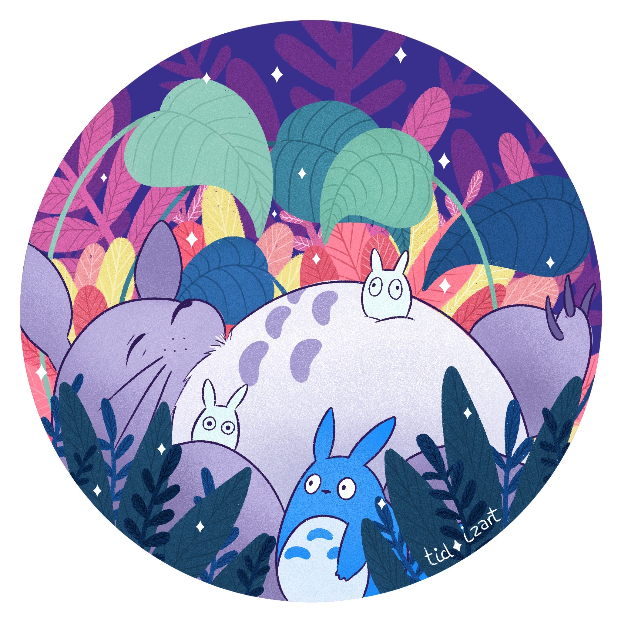 Detail Totoro Fan Art Nomer 3