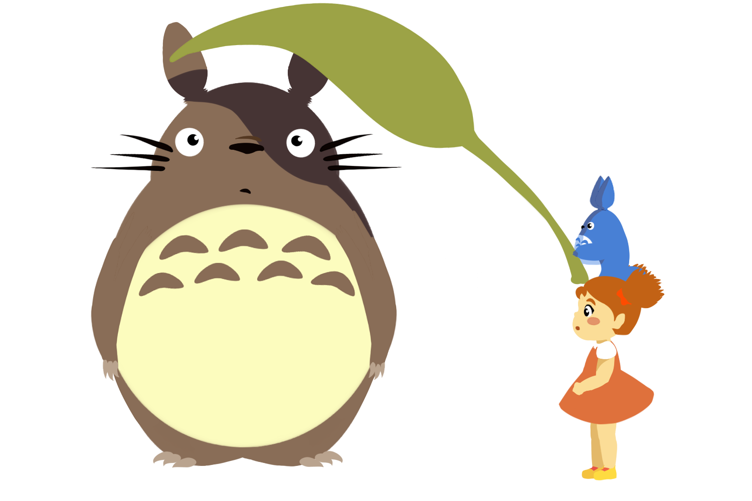 Detail Totoro Fan Art Nomer 4