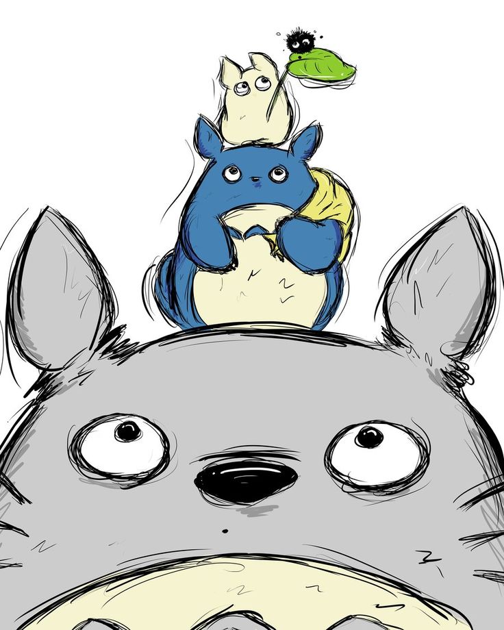 Detail Totoro Fan Art Nomer 5