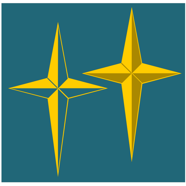 Detail 4 Star Vector Nomer 4