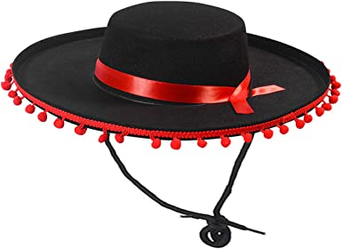 Detail Black Sombrero Hat Nomer 4