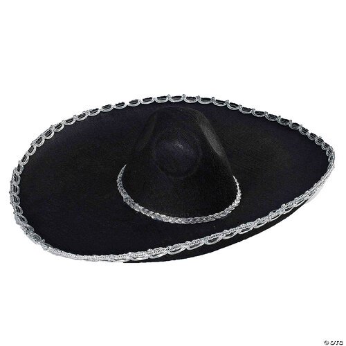Detail Black Sombrero Hat Nomer 5