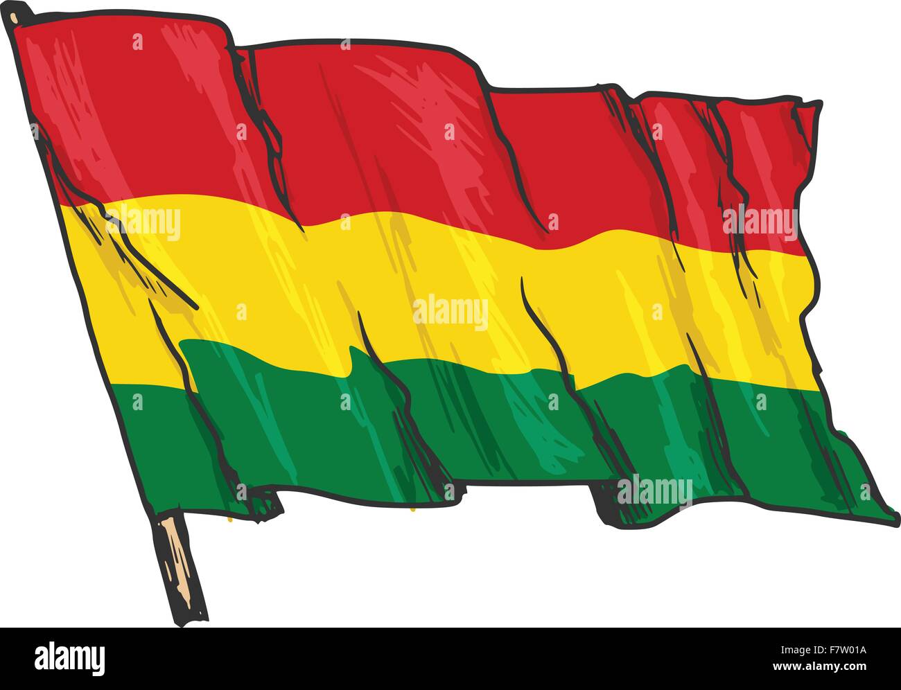 Detail Bolivien Flagge Nomer 9