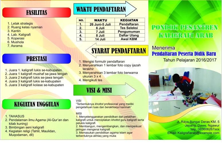 Detail Contoh Brosur Pendaftaran Nomer 48