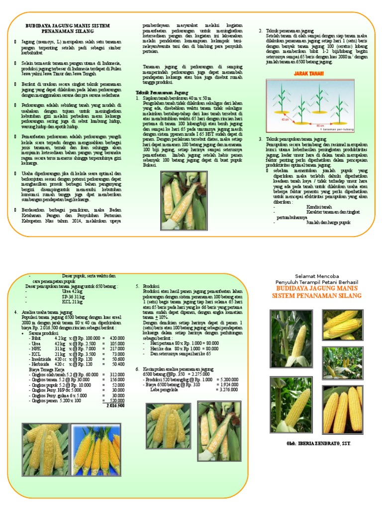 Detail Contoh Brosur Pertanian Nomer 21