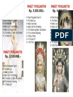 Detail Contoh Brosur Rias Pengantin Nomer 17