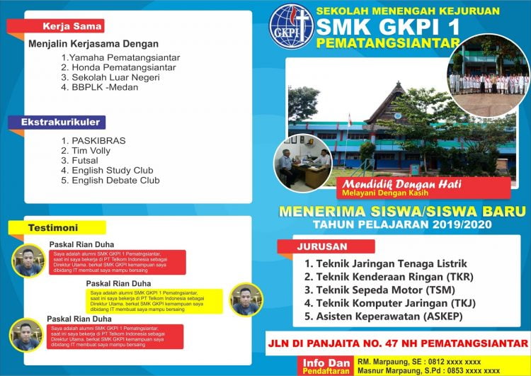 Detail Contoh Brosur Sekolah Smk Nomer 51