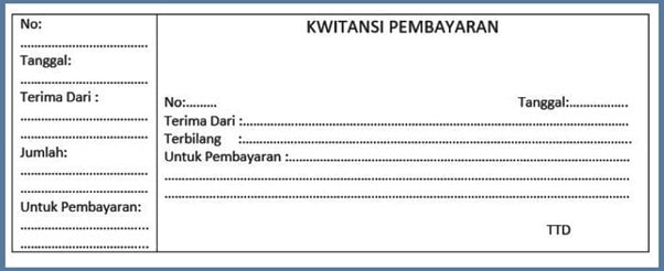 Detail Contoh Buat Kwitansi Nomer 49