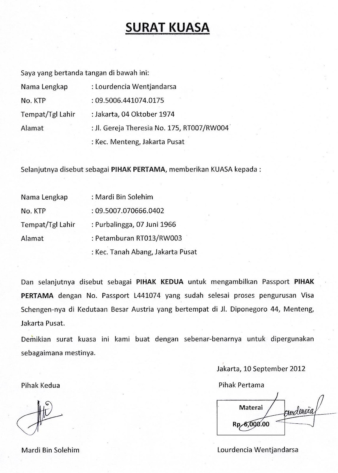 Detail Contoh Buat Surat Nomer 50