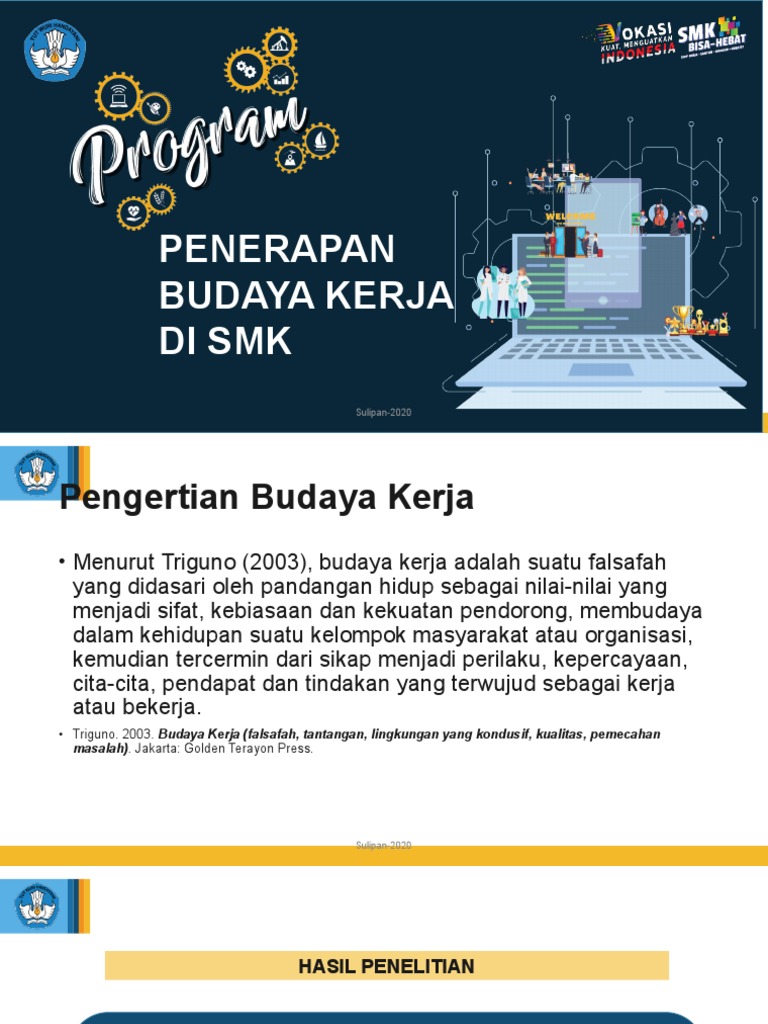 Detail Contoh Budaya Kerja Nomer 11