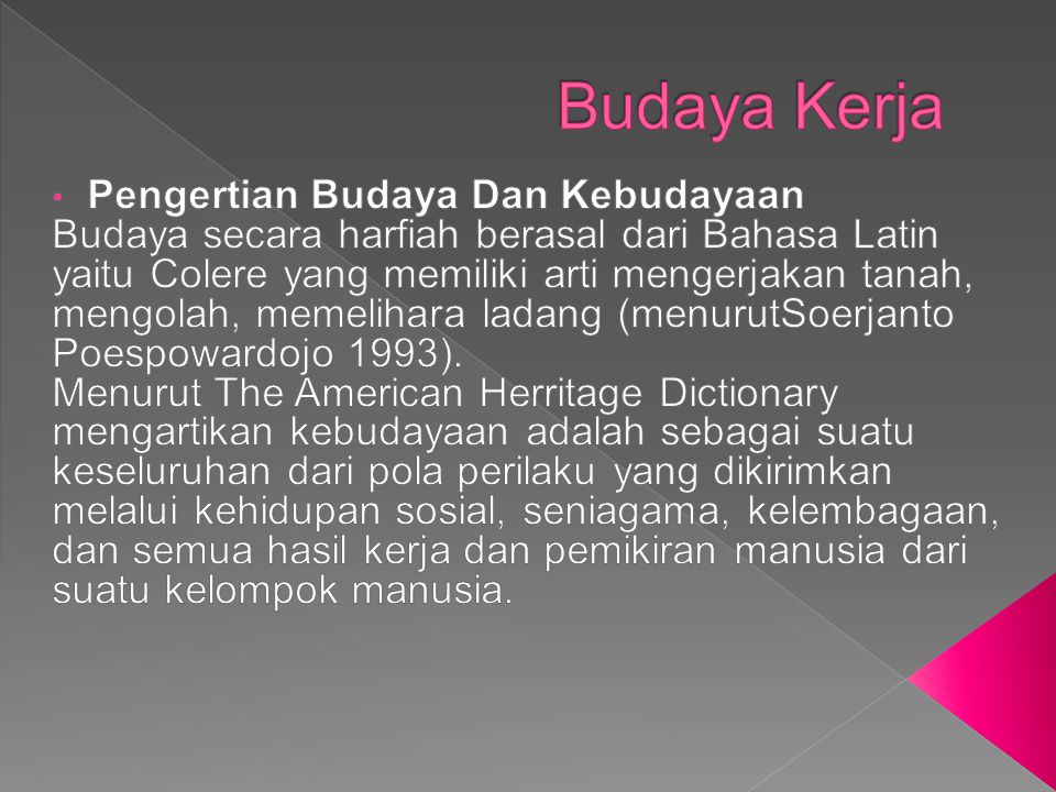 Detail Contoh Budaya Kerja Nomer 22