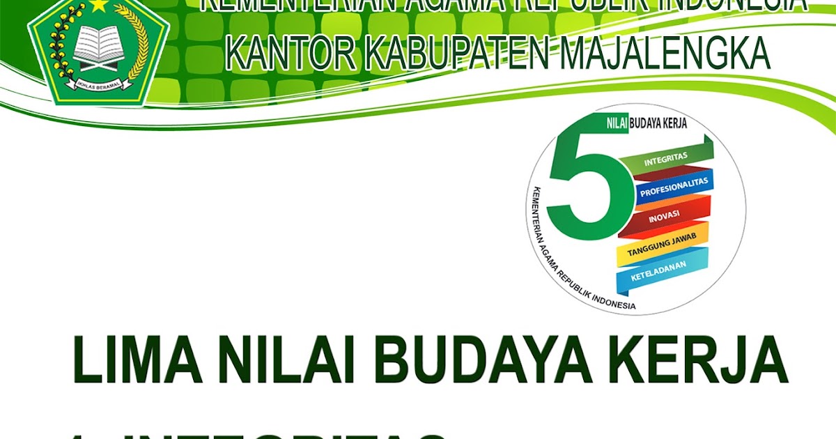 Detail Contoh Budaya Kerja Nomer 25