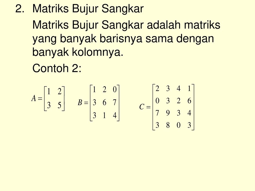 Detail Contoh Bujur Sangkar Nomer 43