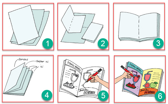 Detail Contoh Buklet Sederhana Nomer 2