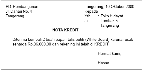 Detail Contoh Bukti Memo Nomer 37