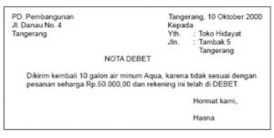 Detail Contoh Bukti Memo Nomer 40