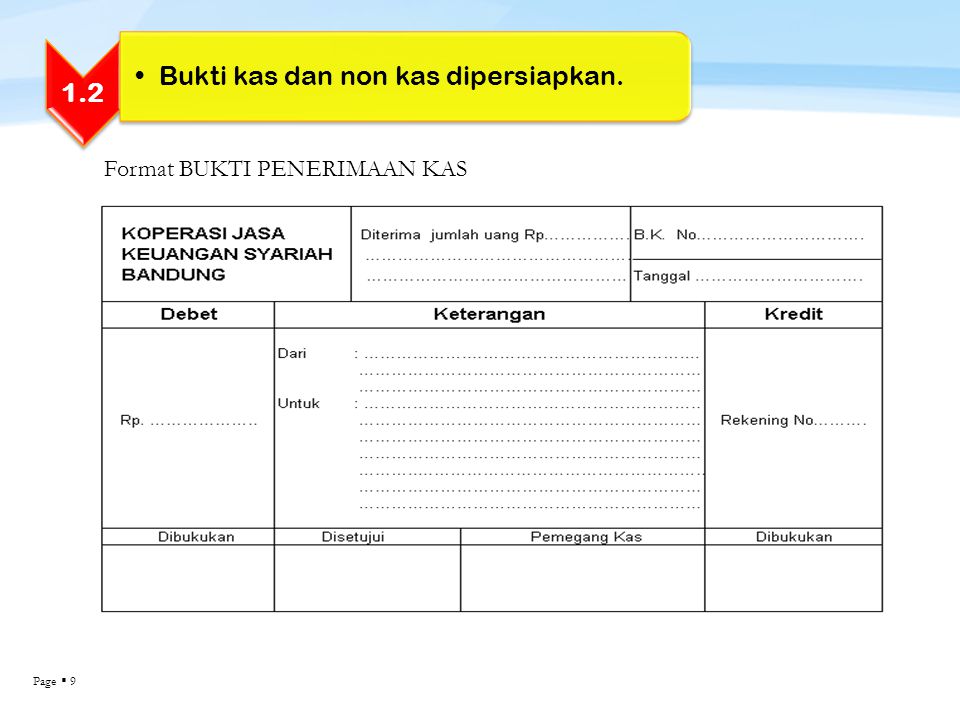 Detail Contoh Bukti Penerimaan Kas Nomer 46