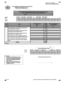Detail Contoh Bukti Potong Pajak Nomer 32
