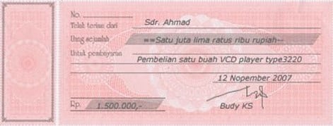 Detail Contoh Bukti Transaksi Nomer 21