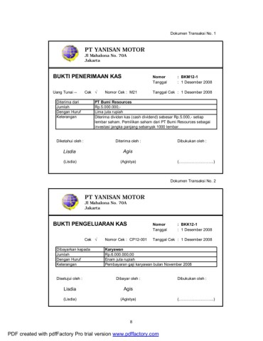 Detail Contoh Bukti Transaksi Nomer 38