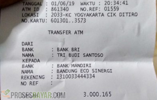 Detail Contoh Bukti Transfer Bri Asli Nomer 20