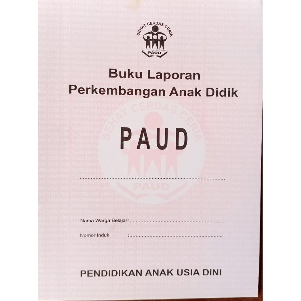 Detail Contoh Buku Raport Anak Paud Nomer 36