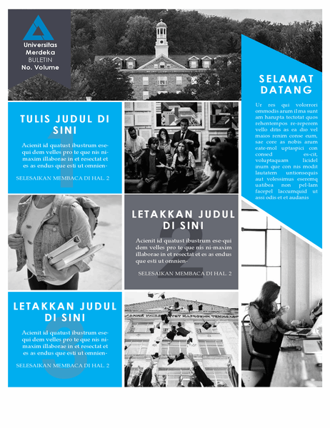 Detail Contoh Buletin Kampus Nomer 2