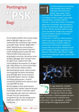 Detail Contoh Buletin Kampus Nomer 9