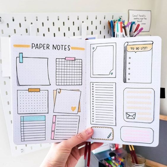 Detail Contoh Bullet Journal Simple Nomer 26