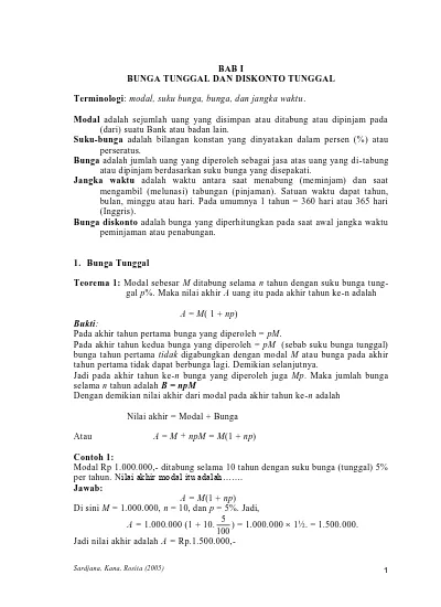 Detail Contoh Bunga Tunggal Nomer 42