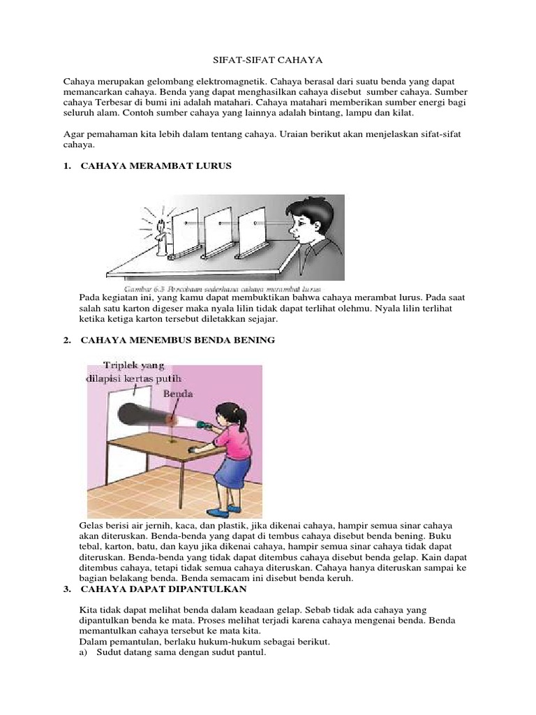 Detail Contoh Cahaya Merambat Lurus Nomer 53