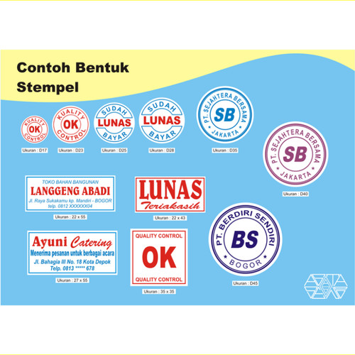 Detail Contoh Cap Toko Nomer 55