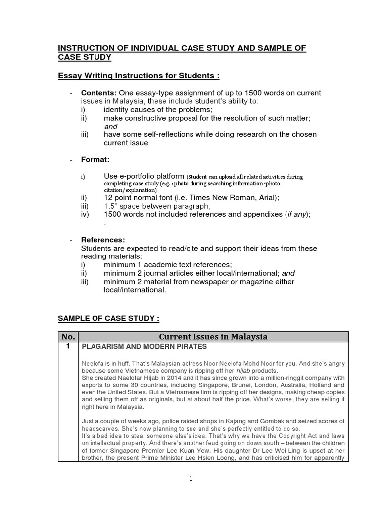 Detail Contoh Case Study Nomer 14