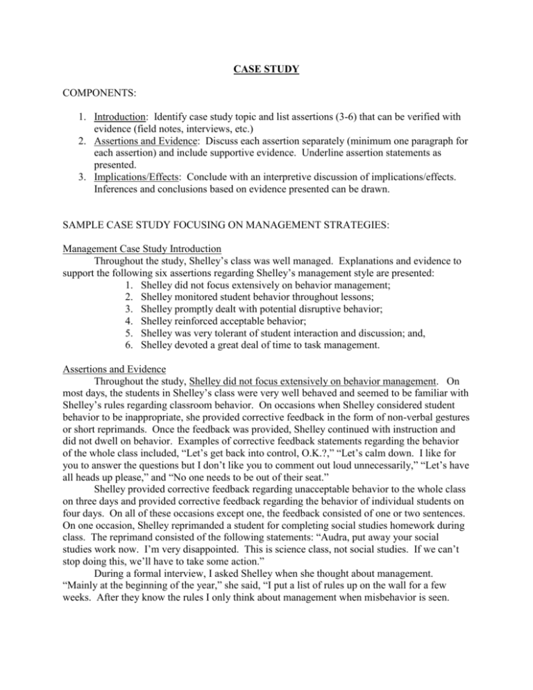 Detail Contoh Case Study Nomer 3