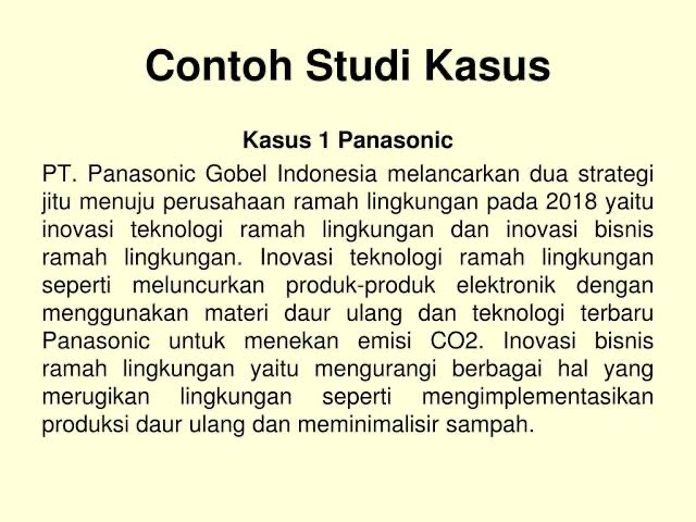 Detail Contoh Case Study Nomer 34
