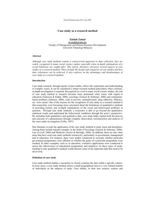 Detail Contoh Case Study Nomer 5