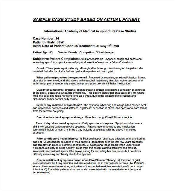 Detail Contoh Case Study Nomer 42