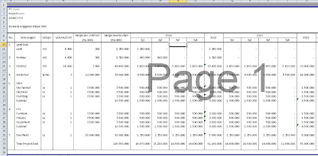 Detail Contoh Cash Flow Proyek Nomer 11