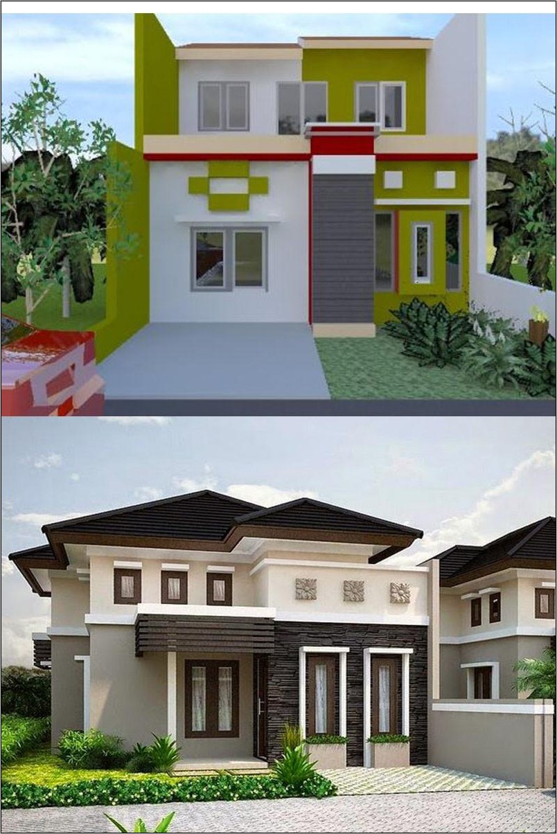 Detail Contoh Cat Rumah Minimalis Nomer 35