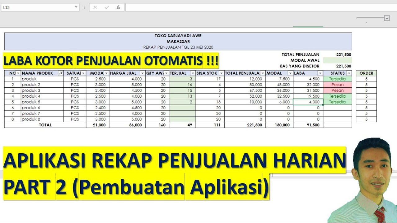 Detail Contoh Catatan Penjualan Nomer 13