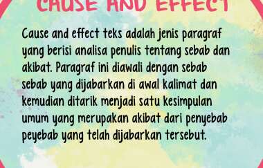 Detail Contoh Cause And Effect Nomer 29