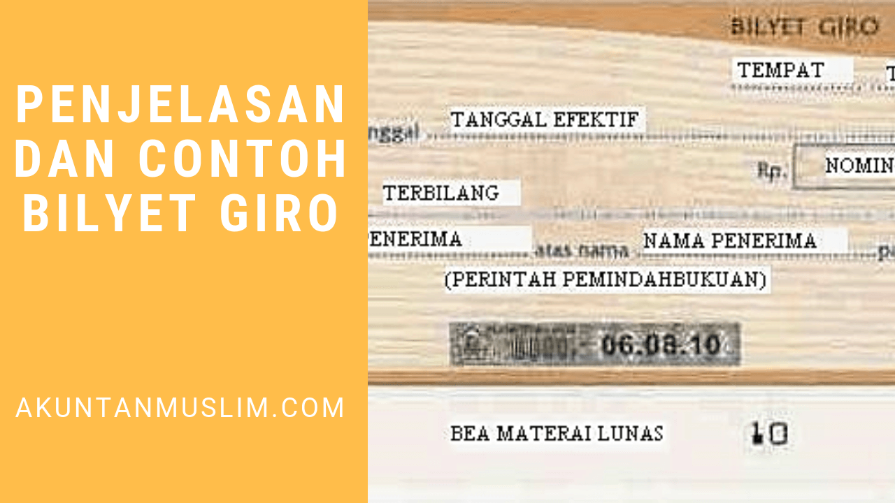 Detail Contoh Cek Dan Bilyet Giro Nomer 13