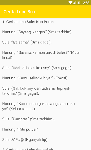 Detail Contoh Cerita Humor Nomer 21