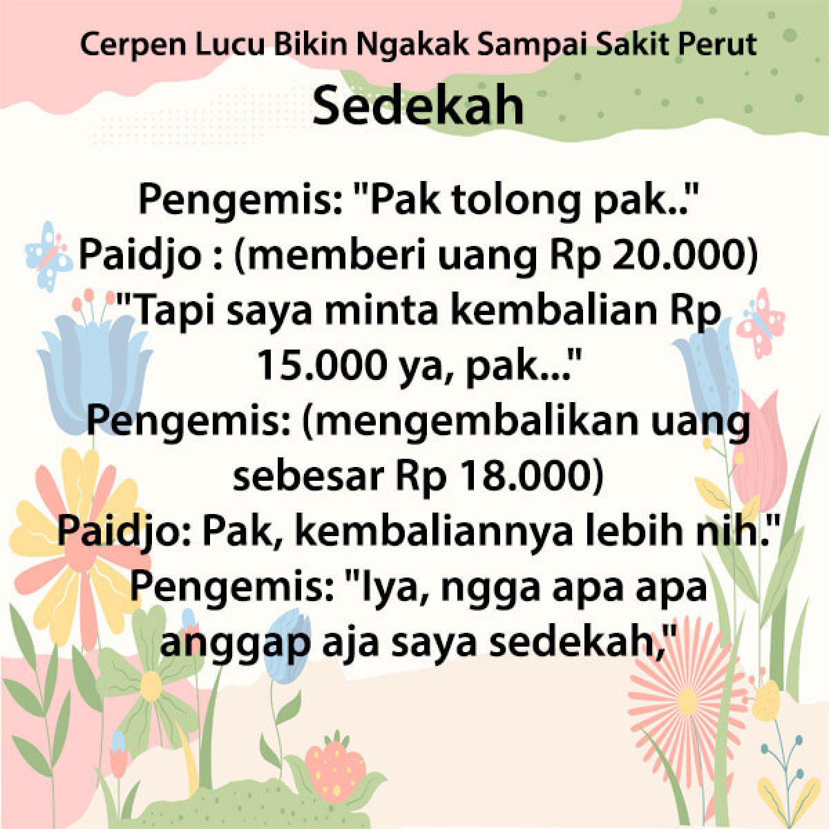 Detail Contoh Cerita Humor Nomer 5