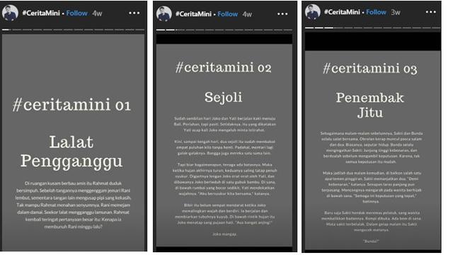 Detail Contoh Cerita Mini Nomer 4